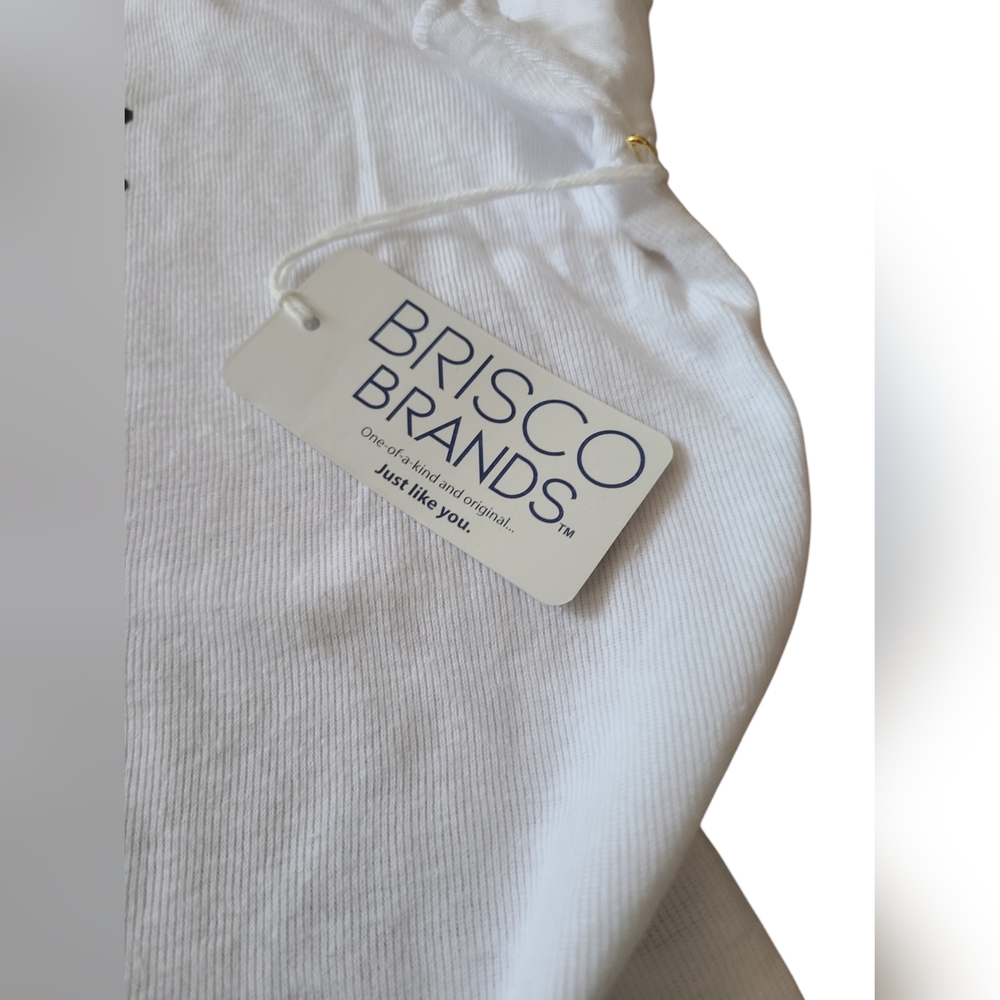 BRISCO BRANDS | BETTY BOOP CROPPED GRAPHIC T-SHIRT | WHITE | SIZE SMALL - Picture 4 of 10